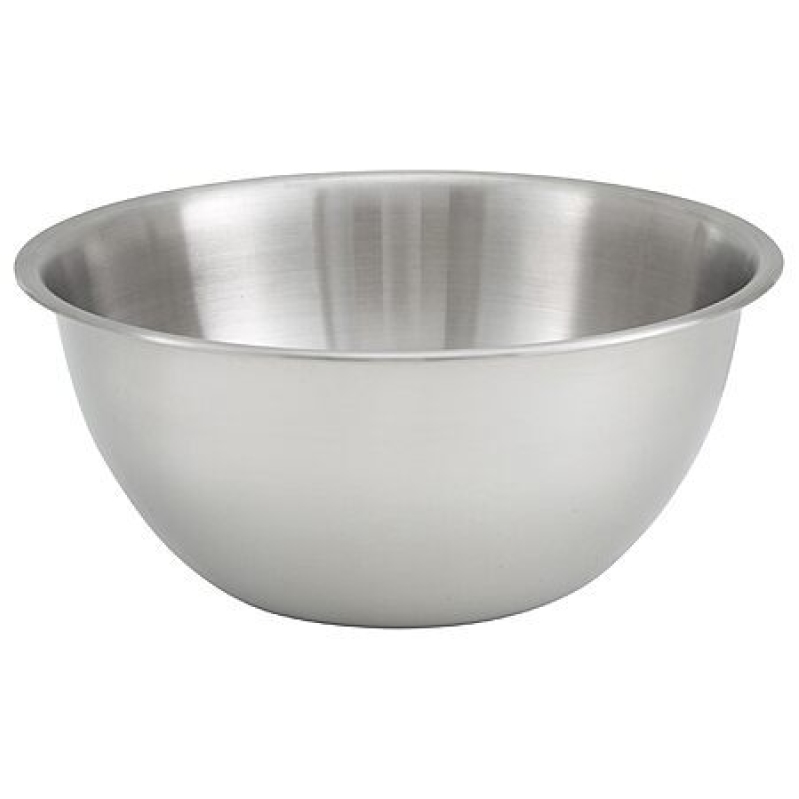 Winco 5-Quart Heavy-Duty Stainless Steel Mixing Bowl – Deep, Commercial-Grade, Only $5.26!