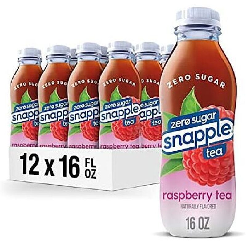 Snapple Zero Sugar Raspberry Tea 12-Pack – $8.53 with Free Shipping