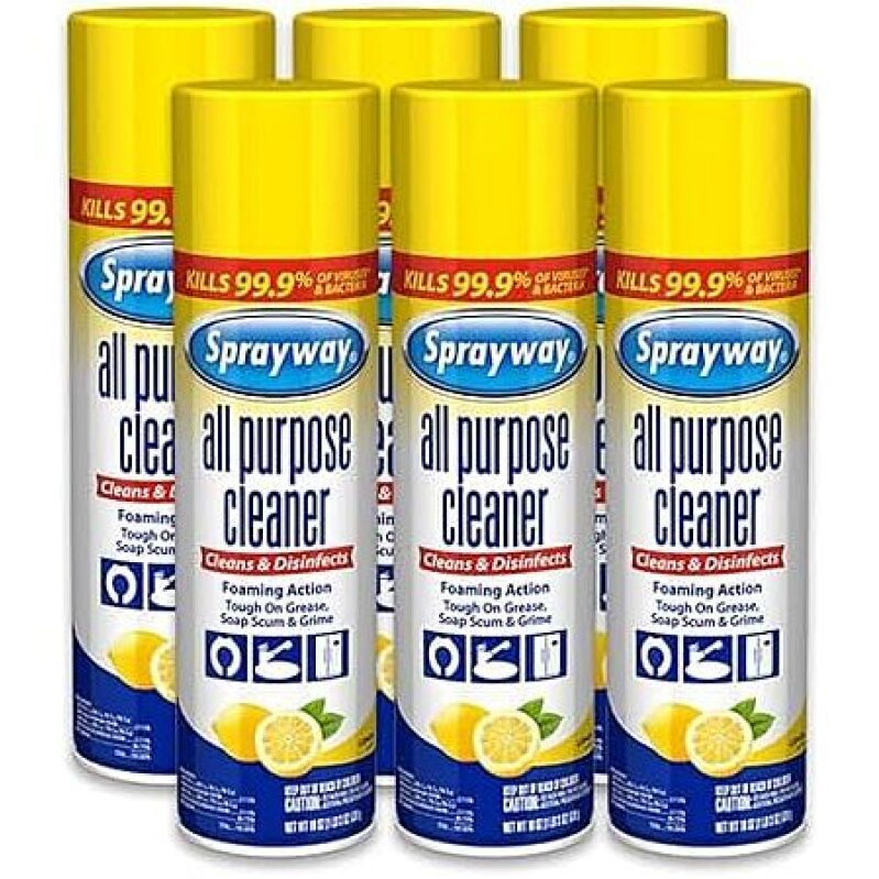 6‑Pack Sprayway Lemon All‑Purpose Cleaner – $19.99 (33% Off)