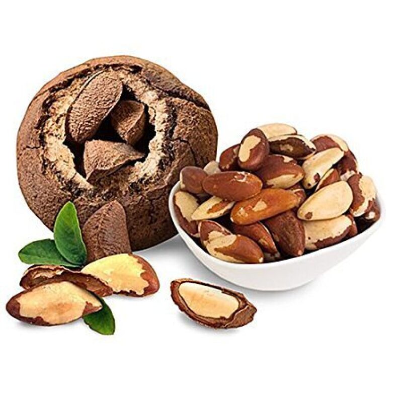 Premium Wild Harvested Raw Brazil Nuts – 3 lb Bag, High Selenium, Non‑GMO, Kosher – $48