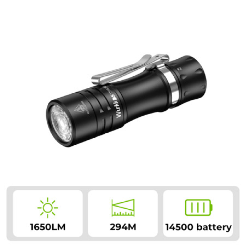 Wurkkos TS10SG Anduril 2 SFT25 RGB Flashlight – $10.44 Clearance Deal