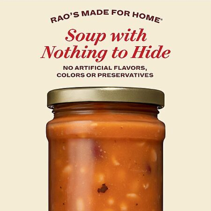 Rao’s Homemade Pasta Fagioli Soup – 16oz Pack, Real Veggies, Only $3.82 with Coupon