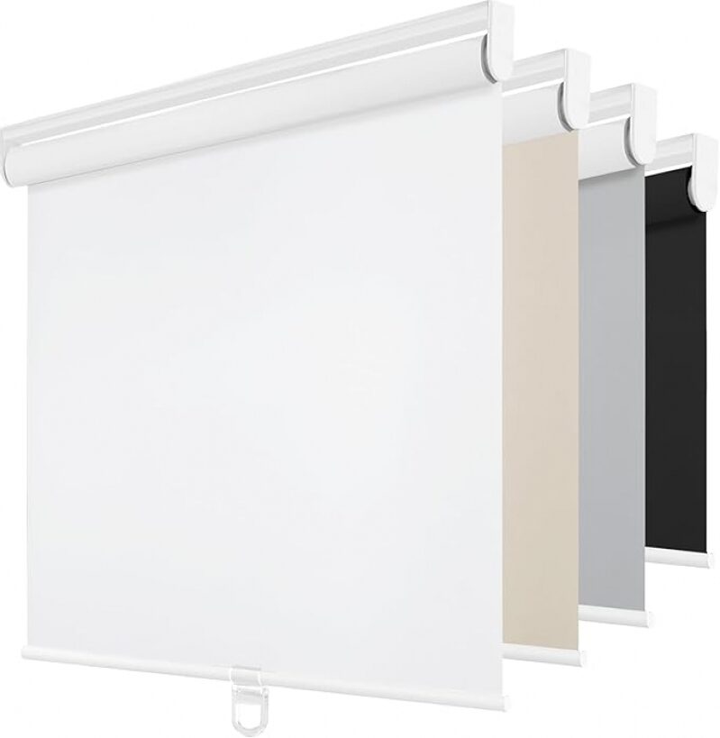 ChrisDowa Cordless Blackout Roller Shades – 20% Off, Energy‑Saving Window Blinds