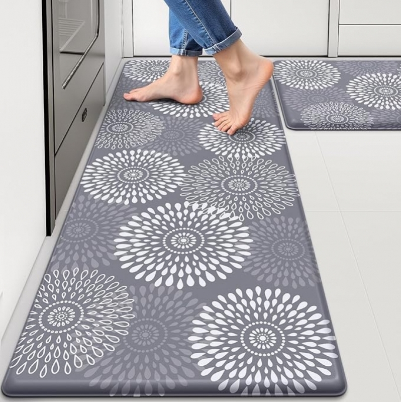 LuxStep Anti-Fatigue Kitchen Mats – 2‑Pack, Waterproof, Non‑Slip – $19.99 (33% Off)