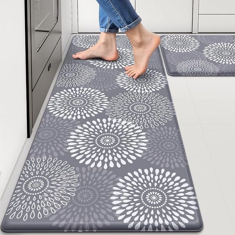LuxStep Anti-Fatigue Kitchen Mats – 2‑Pack, Waterproof, Non‑Slip – $19.99 (33% Off)