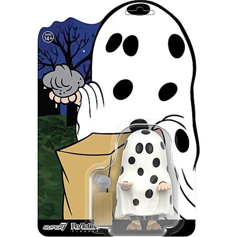 Super7 ReAction Charlie Brown Ghost Sheet Figure – $11.90 Deal