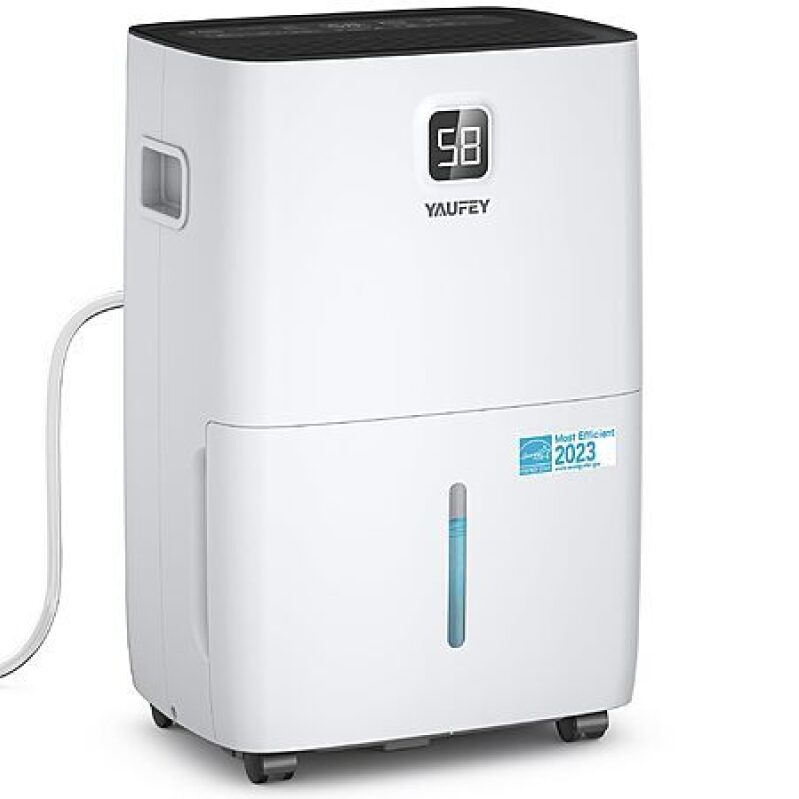 Yaufey 80‑Pint Energy Star Dehumidifier – 5000 sq ft Coverage for $189.99