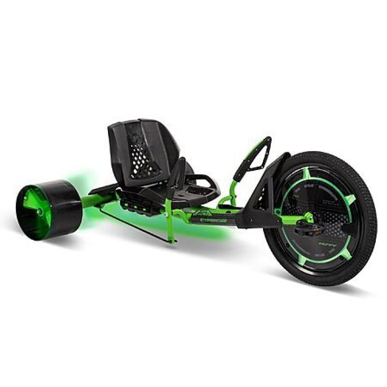 Huffy Green Machine 20‑Inch Drift Trike – Durable Steel Frame, LED Lights – $175 Deal