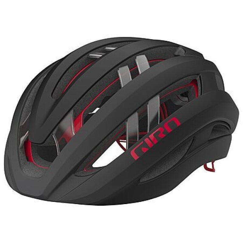 Giro Aries Spherical Helmet – Matte Carbon/Red, Large – $221 Deal