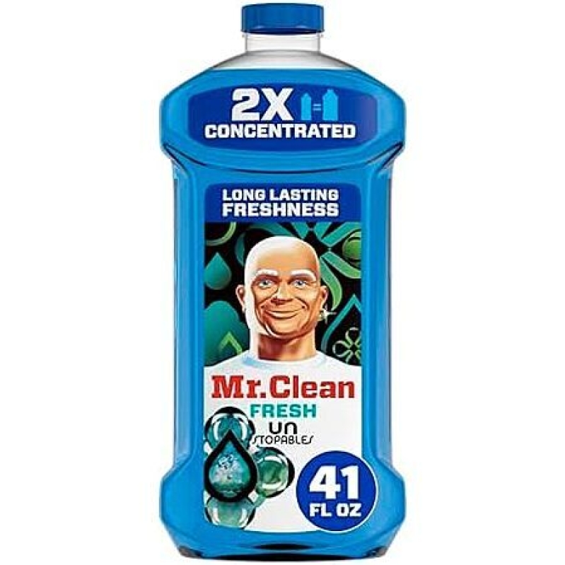 Mr. Clean All-Purpose 2X Concentrated Cleaner – 41 oz Fresh Scent – $3.69 with Coupon & Subscribe & Save