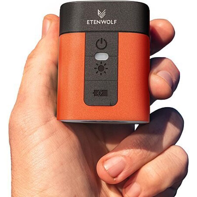 ETENWOLF AIR 3 Mini Electric Air Pump – LED, 5 Nozzles – $18.69 Lightning Deal