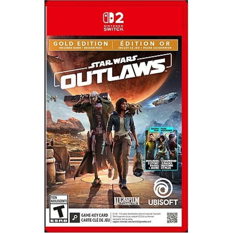 Star Wars Outlaws Gold Edition – Switch 2 Game Key for $29.77
