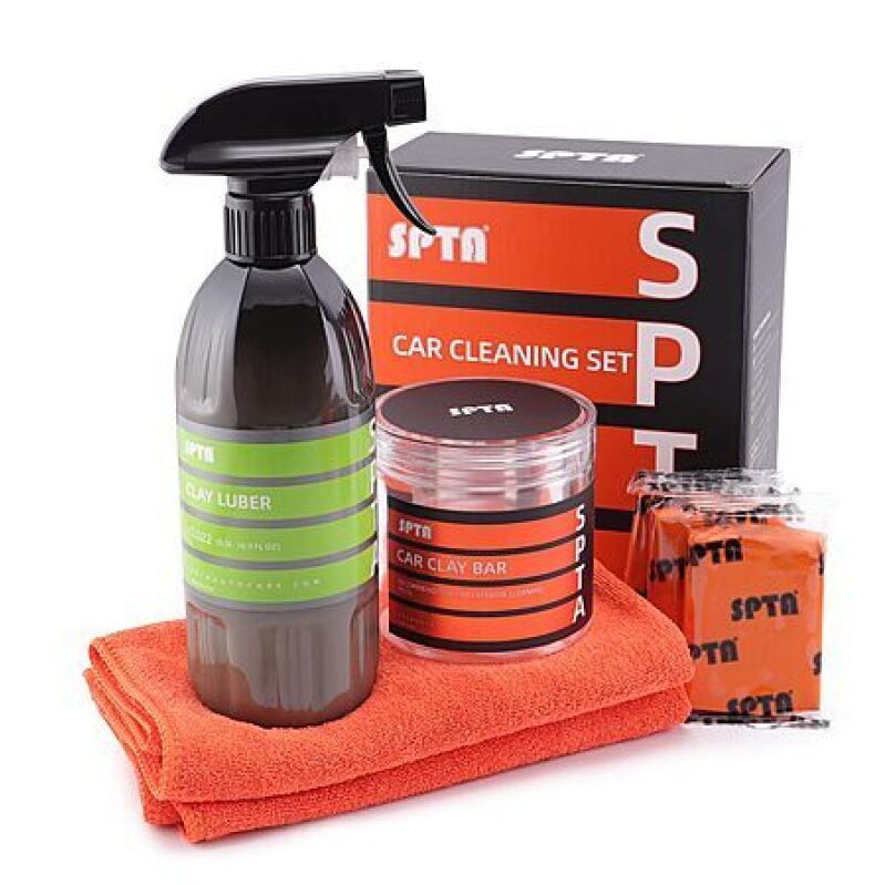 SPTA Clay Bar & Luber Kit – 3 Pack Medium Duty Detailing Set for $11