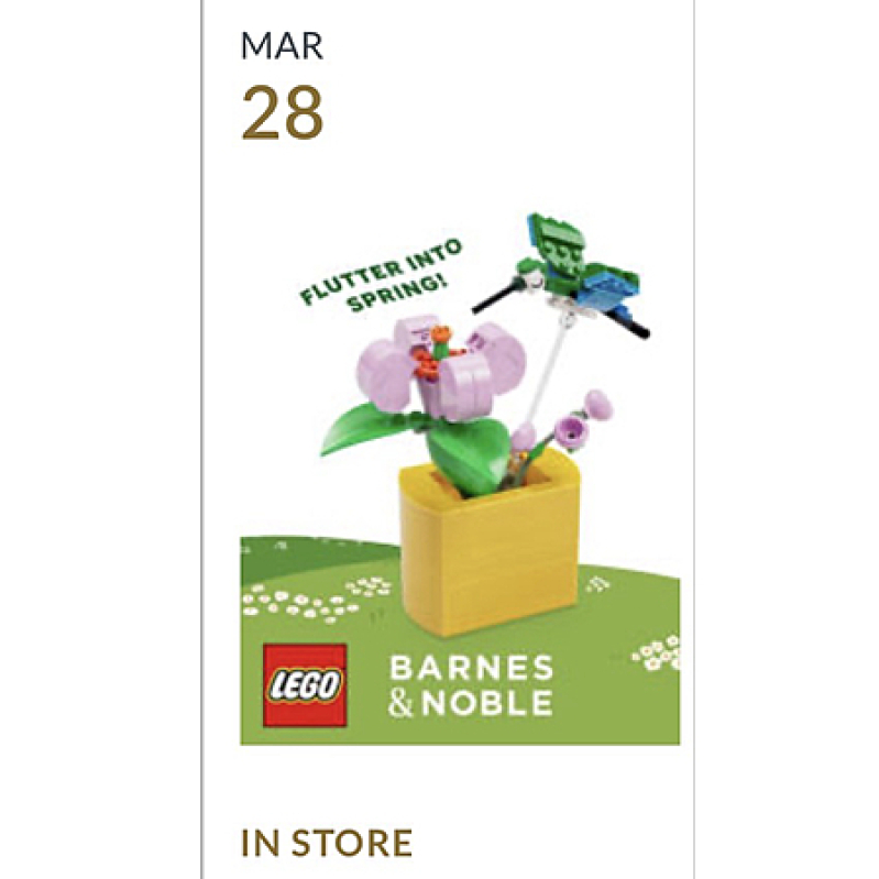 Free LEGO Happy Hummingbird Build Event at Barnes & Noble – Reserve Your Spot
