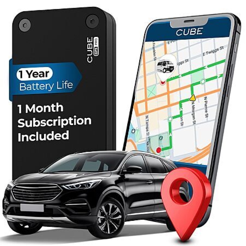 Cube Pro GPS Tracker – Waterproof, 1‑Year Battery, Hidden Magnetic Design – $56.98 Deal