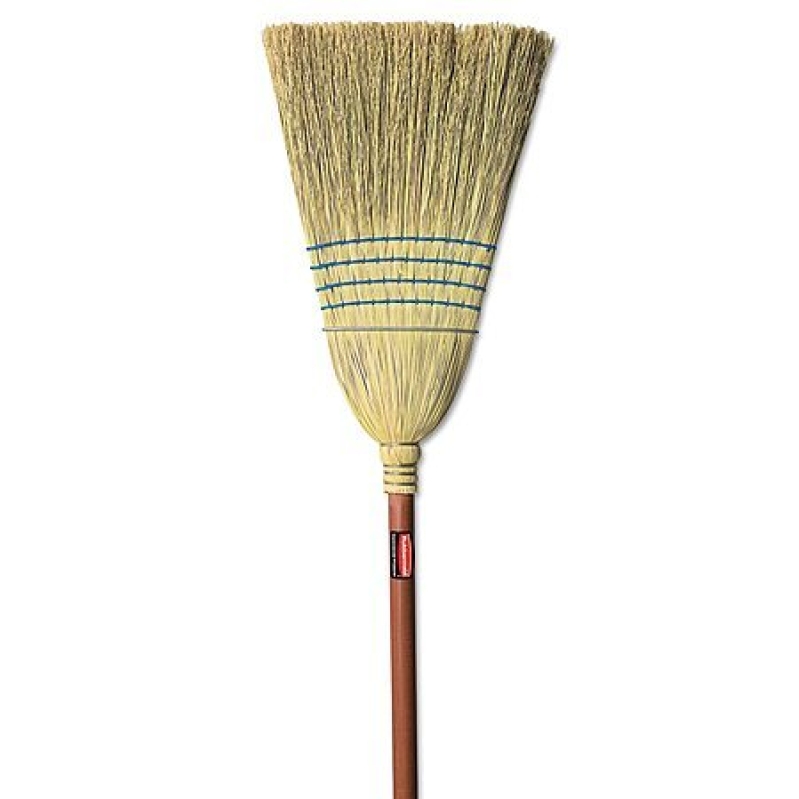 Rubbermaid Heavy-Duty Corn Broom – $15 Deal, Durable Wood Handle