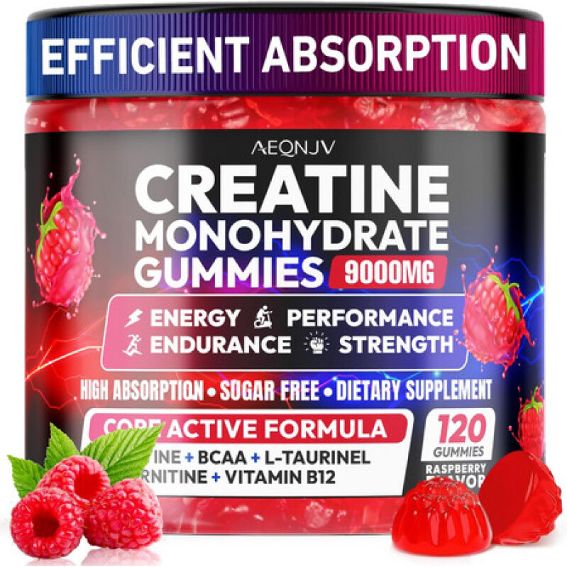 Creatine Gummies 9000mg – Pre‑Workout Boost for Men & Women – $24.69 Deal
