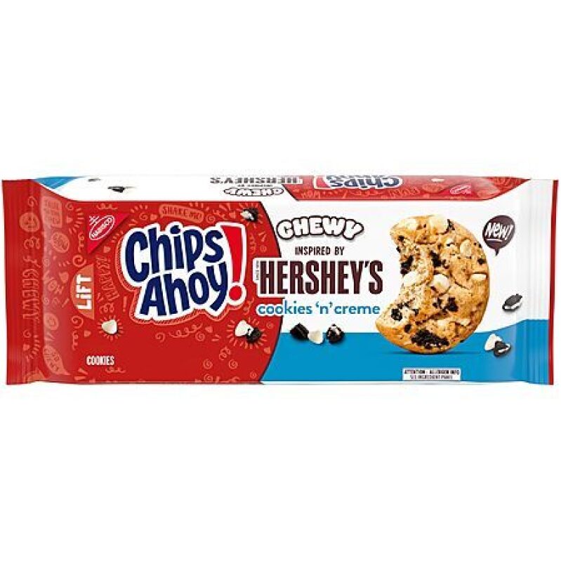 CHIPS AHOY! Chewy Hershey's Cookies 'n' Creme – 9.58oz for $3 (30% off)