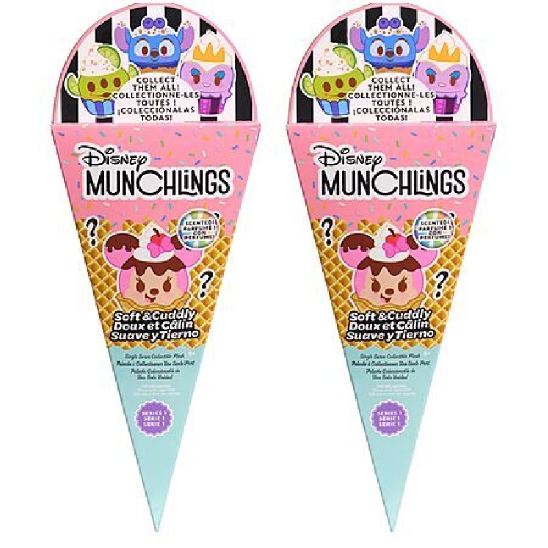 Disney Munchlings Scented Plush 2‑Pack – Easter Basket Fillers for Kids, Only $6.49