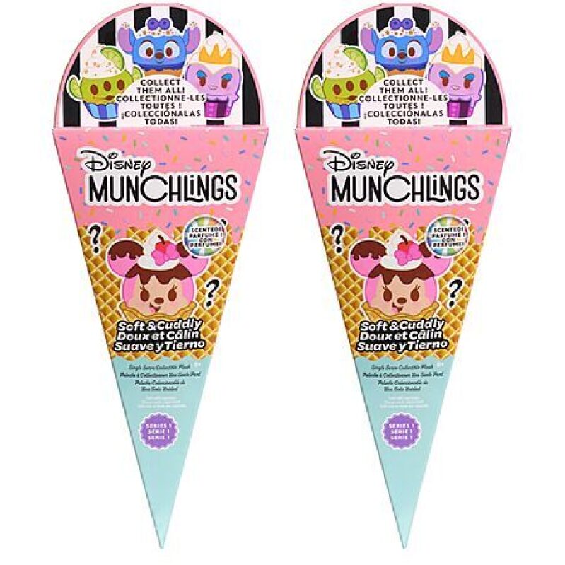 Disney Munchlings Scented Plush 2‑Pack – Easter Basket Fillers for Kids, Only $6.49