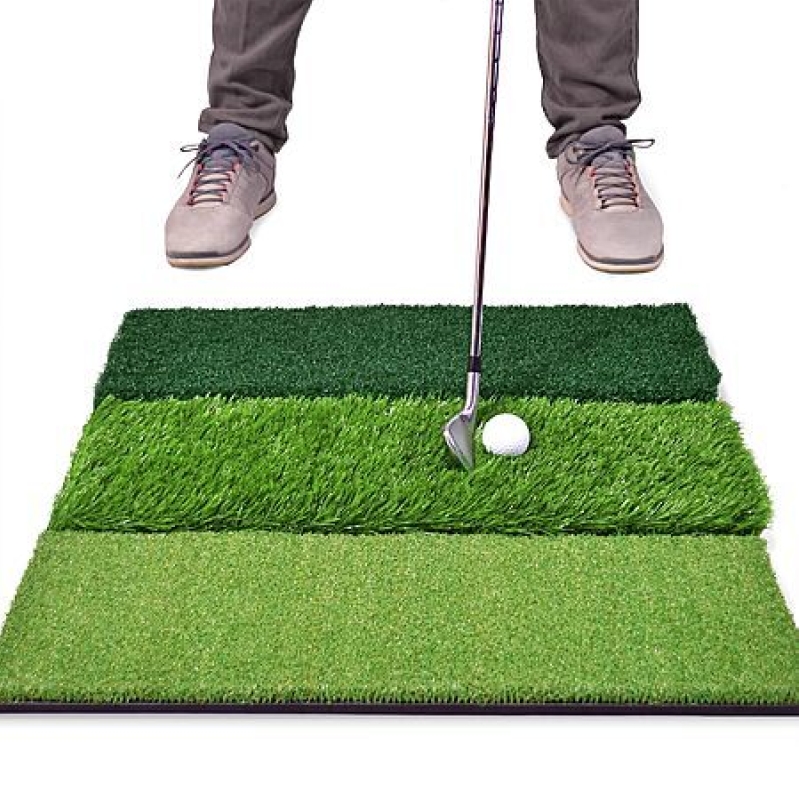 GoSports Tri-Turf XL Golf Hitting Mat – 24