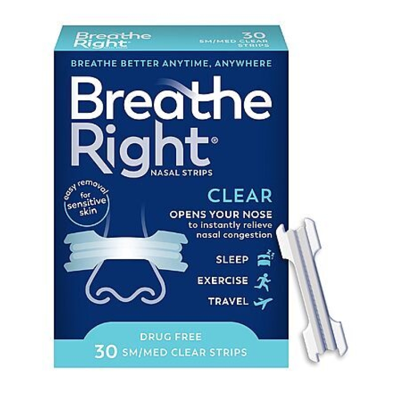 30-Count Breathe Right Original Nasal Strips for Sensitive Skin – $8.99 + Free Shipping