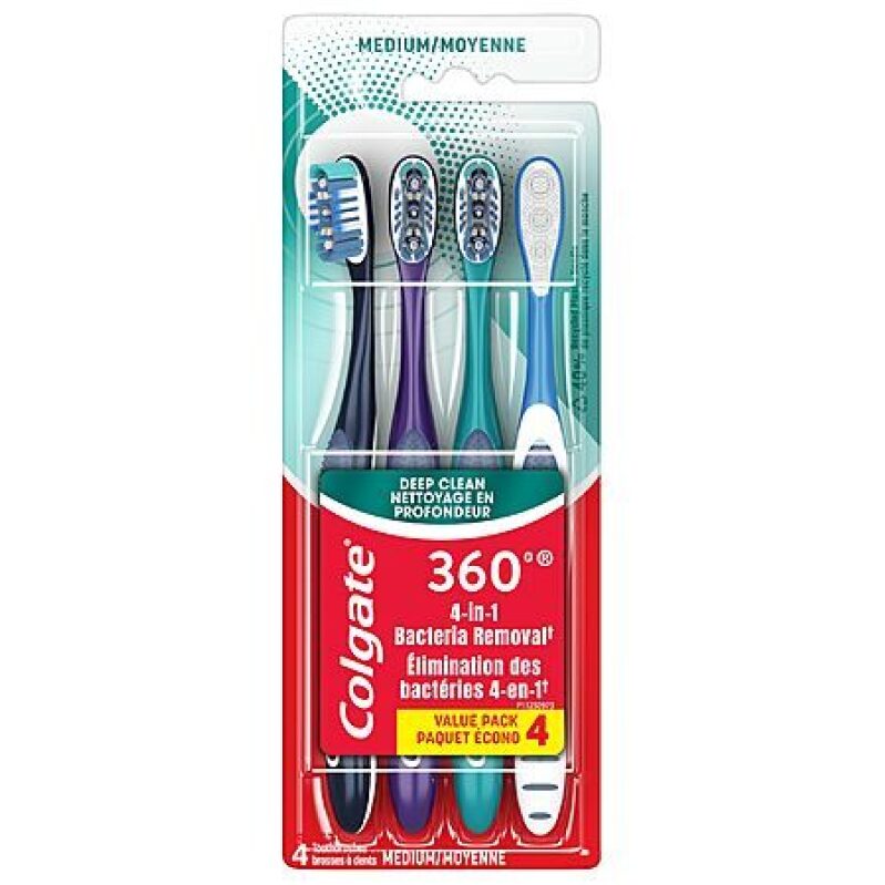 Colgate 360 Whole Mouth Toothbrush – 20 Pack for $28.90 (Save $10)