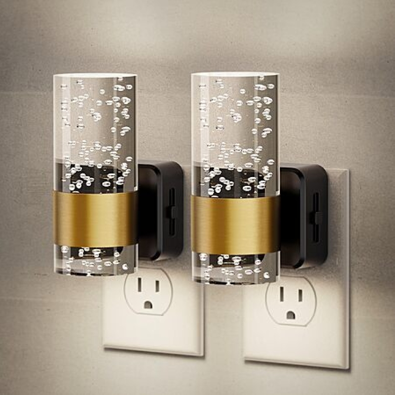 2-Pack JandCase Dimmable LED Wall Plug Night Lights – Sensor‑Enabled, $9.99 Deal
