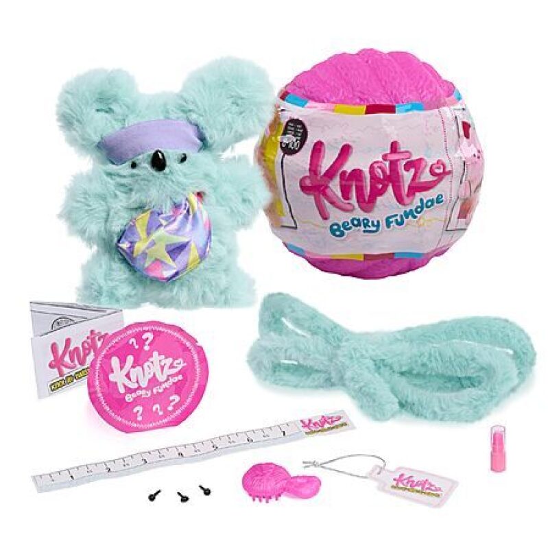 3-Count Just Play Knotz Beary Fundae DIY Plush – $1.33 Each, Free Shipping