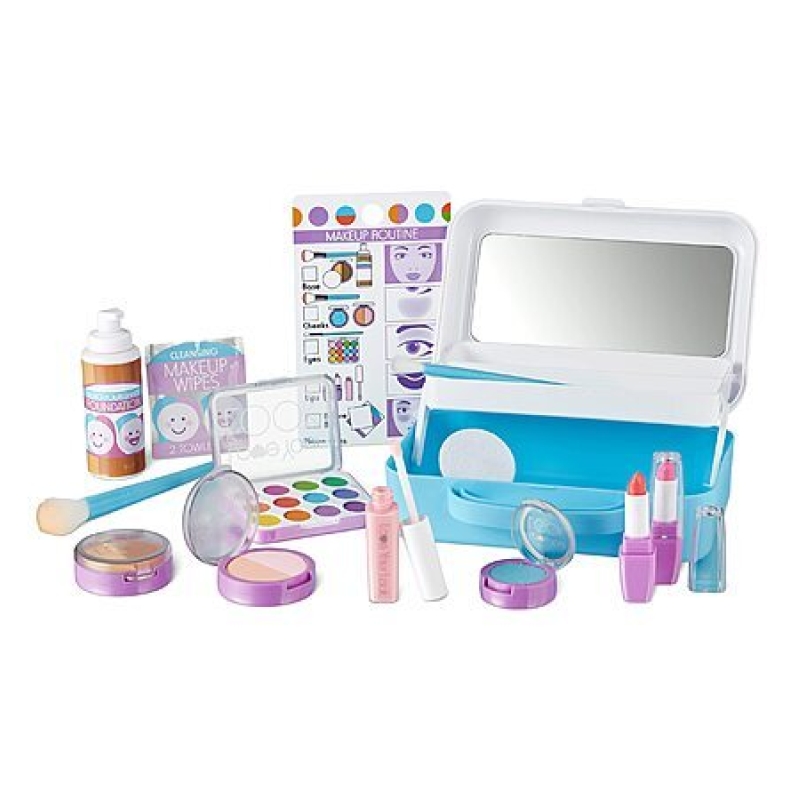 Melissa & Doug Love Your Look Pretend Makeup Kit – 16‑Piece Mess‑Free Set – $15.49 Deal