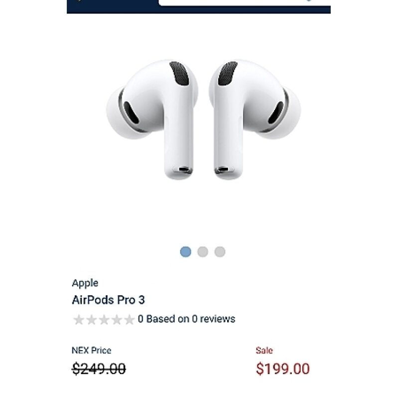 AirPods Pro 3 for $189 – Exclusive Navy Exchange Savings