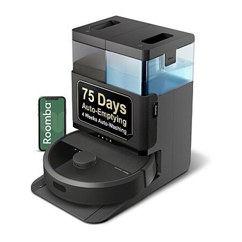 iRobot Roomba Plus 405 2-in-1 Vacuum & Mop – $300 Deal, AutoWash Dock, Self-Emptying