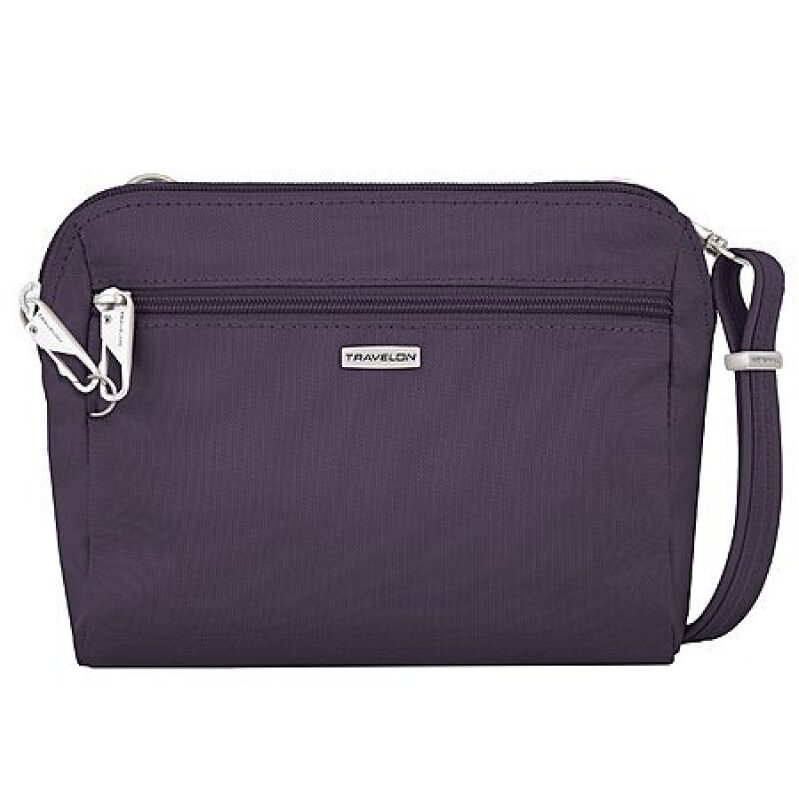 Travelon Anti-Theft Convertible Crossbody & Waist Pack – Purple, $18.60 with Free Prime Shipping