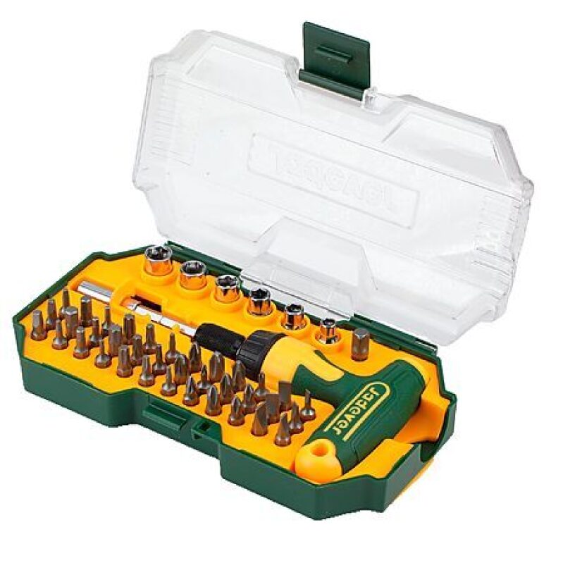 Jadever 45-Piece T-Handle Ratcheting Screwdriver Set – $10.99 Deal