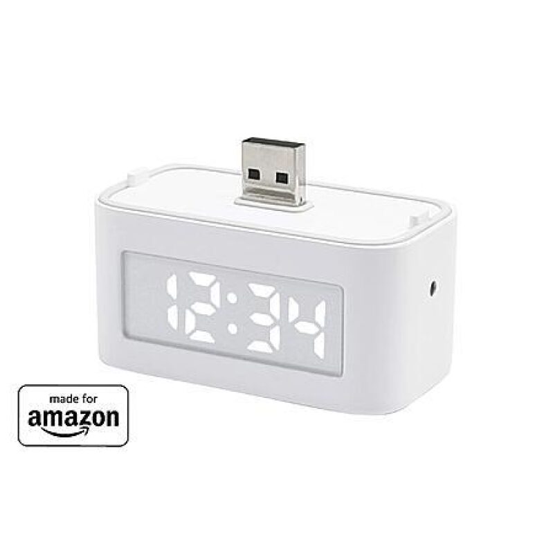 Made For Amazon Smart Clock for Echo Flex – $7.49 with Free Prime Shipping