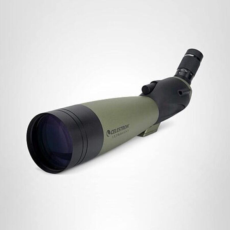 Deal: Celestron Ultima 100 Angled Spotting Scope – 22-66x Zoom, Waterproof, Soft Case