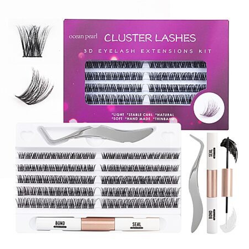 Ocean Pearl Lash Clusters Kit – 154pcs for $3.99 (Reg $8) – DIY Eyelash Extension Set