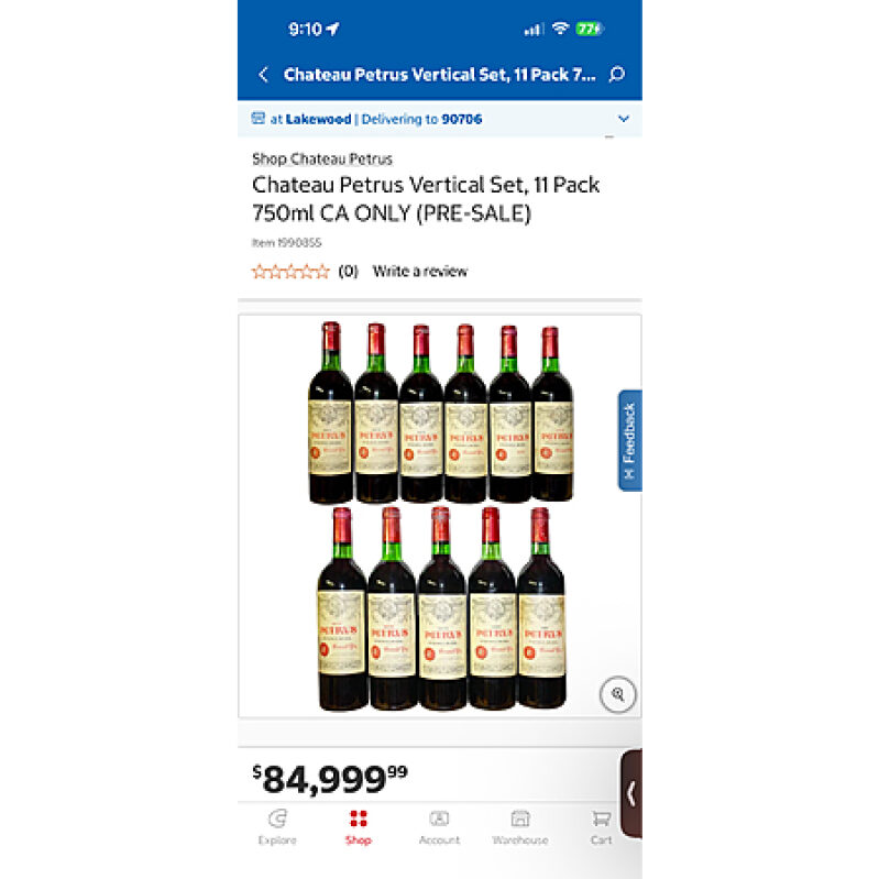 Château Pétrus 1971‑1981 Vertical Set – 11‑Bottle Rare Collection (750 ml) – Pre‑Sale