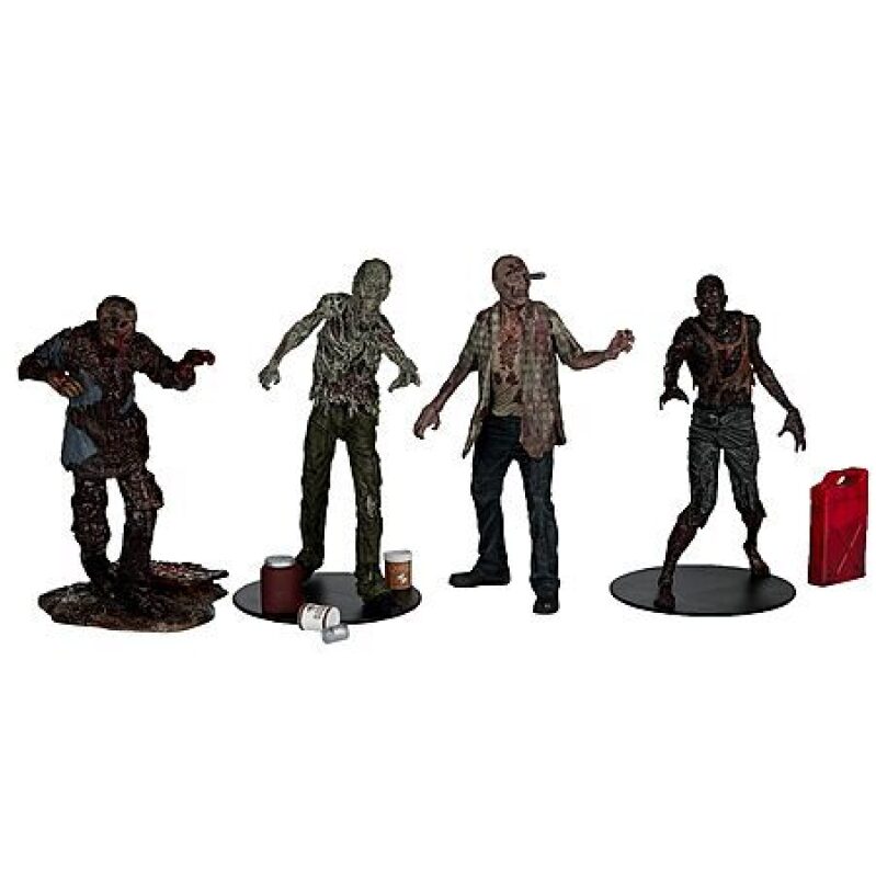 4‑Pack McFarlane Toys Walking Dead Walker Figures – $13 Deal
