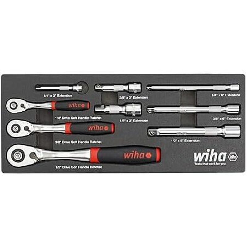 Wiha 9-Piece SoftFinish Ratchet Wrench Set – 30% Off Today