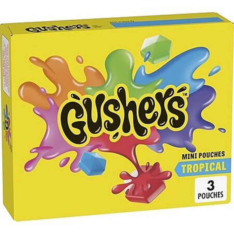 Gushers Tropical Fruit Snacks – 3 Pack for $0.65 (31% Off)