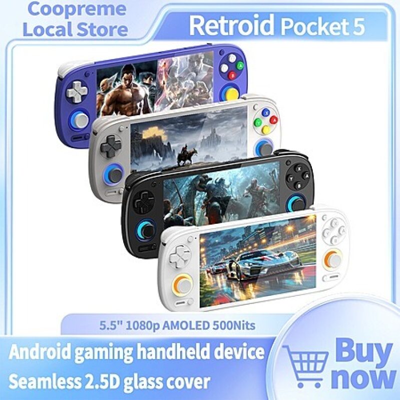 Retroid Pocket 5 Handheld Console – $30 Off + Free Shipping