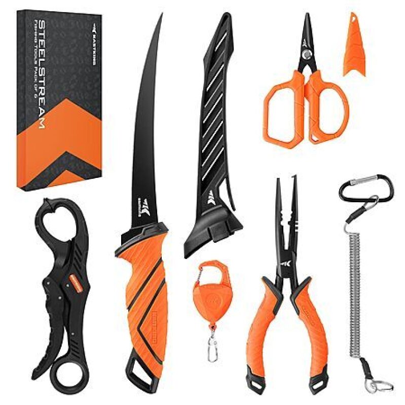 KastKing SteelStream 6-Piece Fishing Tool Kit – $23.66 + Free Prime Shipping