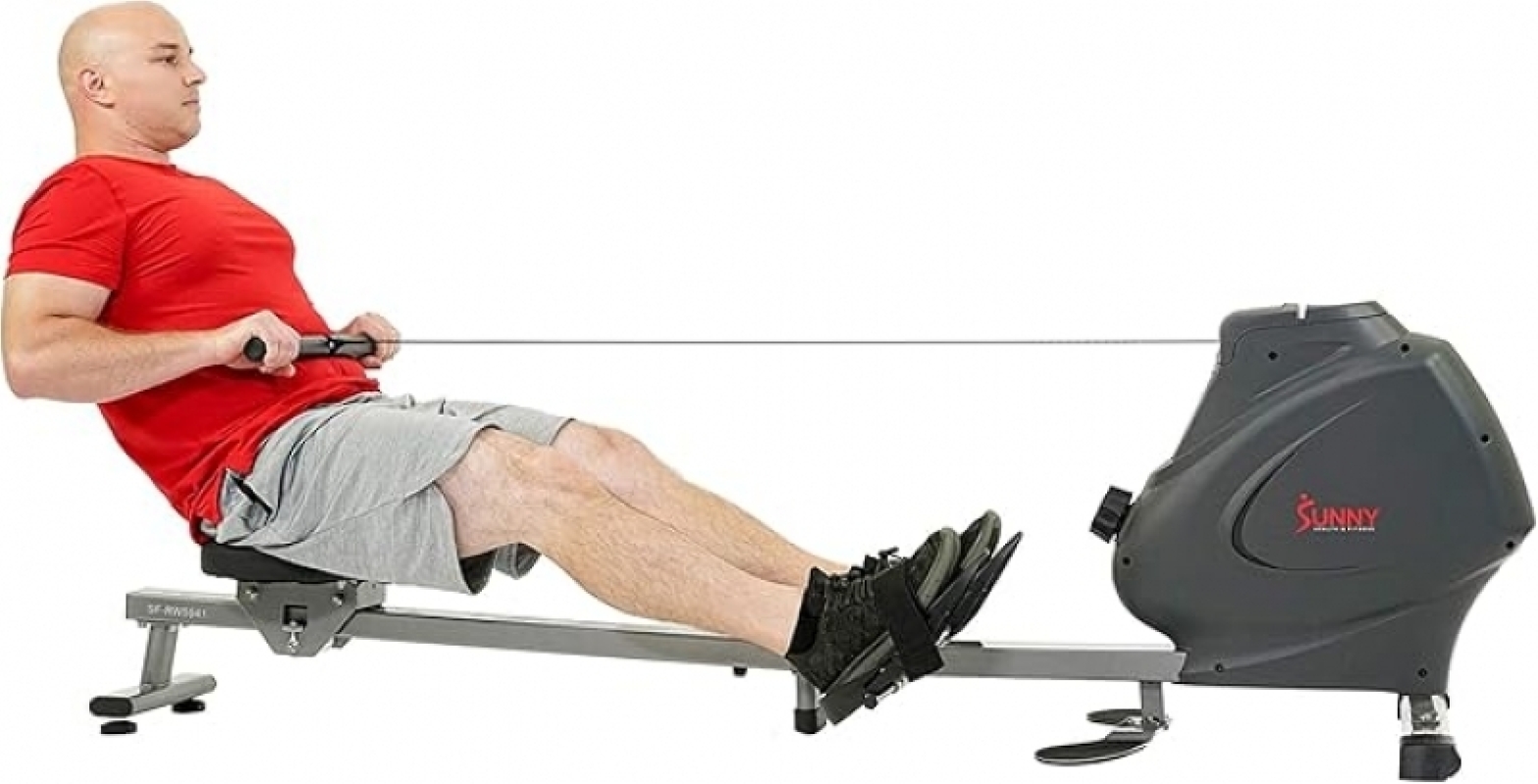 Deal: Sunny Health Premium Magnetic Rowing Machine – Now $125 (37% Off)