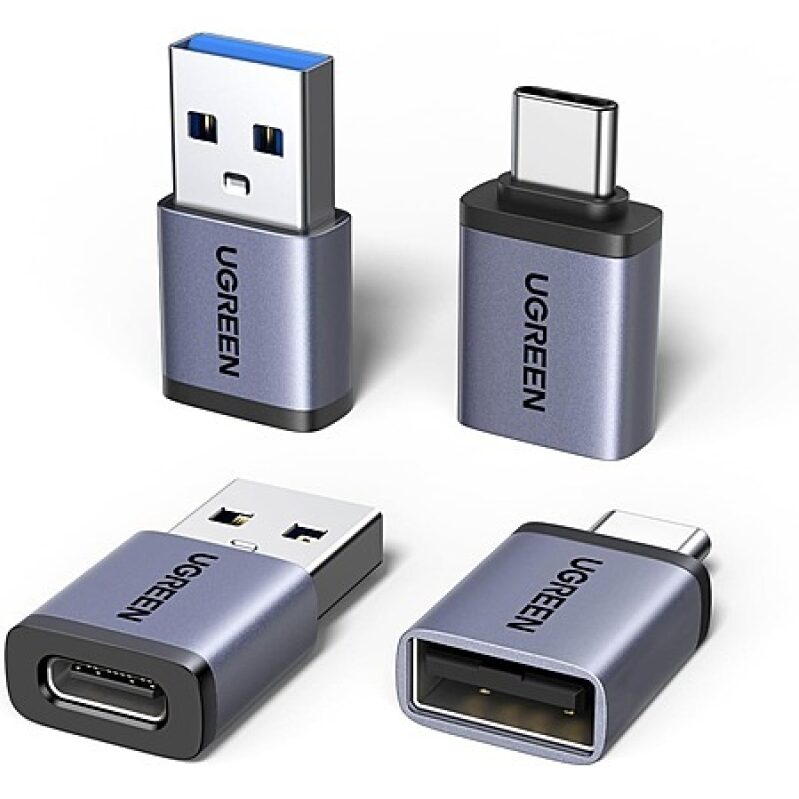 UGREEN 4‑Pack USB‑A↔USB‑C Adapter Combo – 10 Gbps, $6.94 Prime Deal