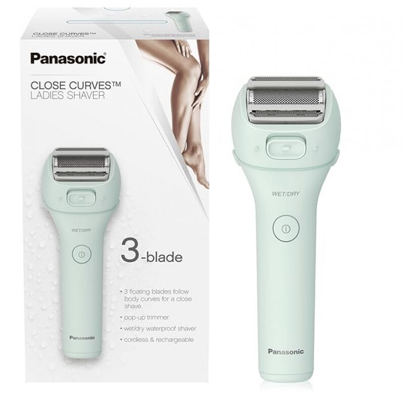 Panasonic Waterproof Electric Bikini Trimmer – 20% Off, 35‑min Cordless Use