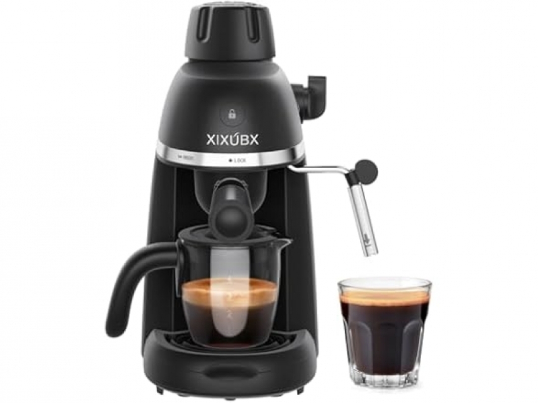 3.5 Bar Espresso & Cappuccino Machine – Compact 800W Coffee Maker, 45% Off