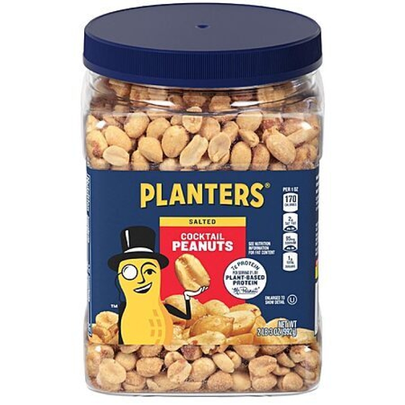 Planters Salted Cocktail Peanuts – 2‑Pack for $10.39 with Subscribe & Save