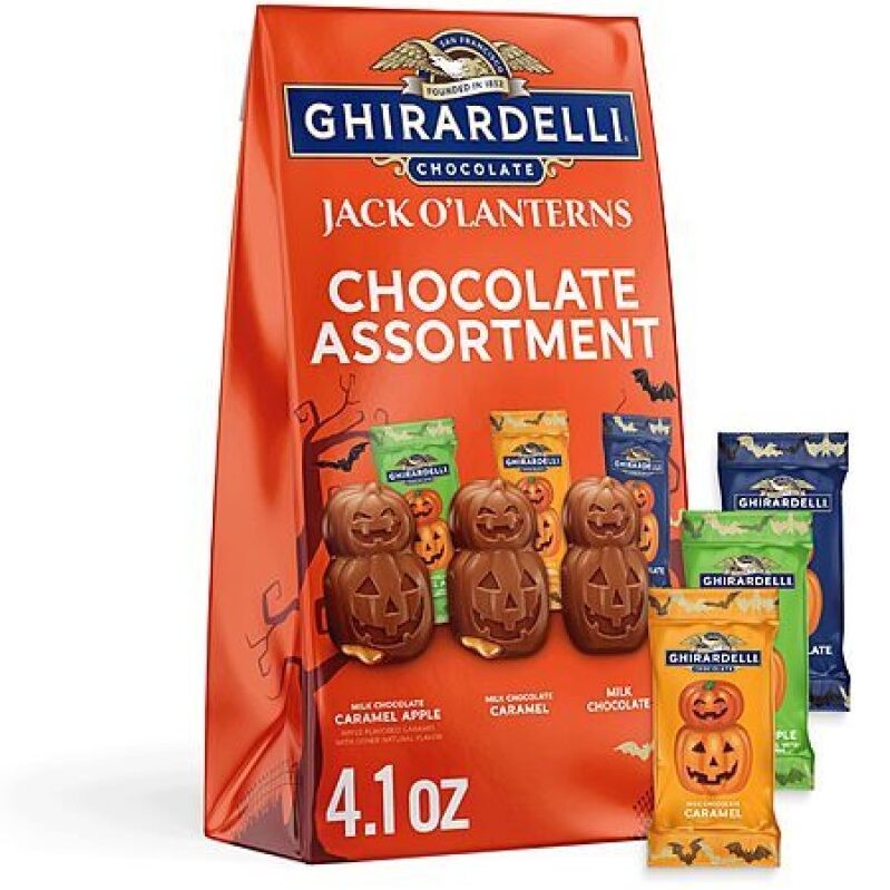 Ghirardelli Jack O' Lanterns Chocolate – 4.1 oz for $3.75 (5% Subscribe & Save)