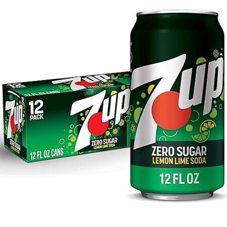 12‑Pack 12‑oz 7UP Zero Sugar Lemon Lime – $5 + 5% Subscribe & Save